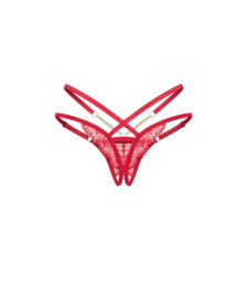 Matildea string ouvert Rouge
